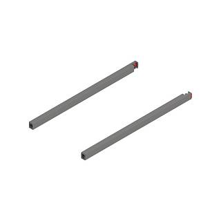 Reling podłużny MERIVOBOX ,  dł.=400 mm,  lewy/prawy+szary indium mat*P/U:     44 (ZR4.400RS.E)   BLUM