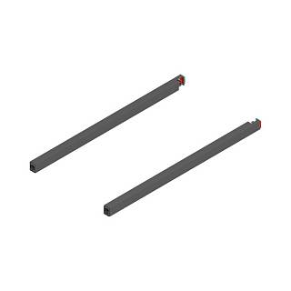 Reling podłużny MERIVOBOX ,  dł.=400 mm,  lewy/prawy+antracyt mat*P/U: 44 (ZR4.400RS.E)   BLUM