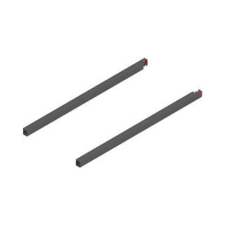 Reling podłużny MERIVOBOX ,  dł.=450 mm,  lewy/prawy+antracyt mat*P/U: 44 (ZR4.450RS.E)   BLUM