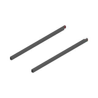 Reling podłużny MERIVOBOX ,  dł.=500 mm,  lewy/prawy+antracyt mat*P/U: 44 (ZR4.500RS.E)   BLUM