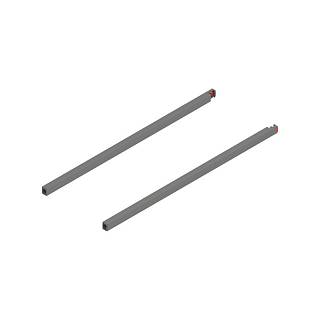 Reling podłużny MERIVOBOX ,  dł.=550 mm,  lewy/prawy+szary indium mat*P/U:     44 (ZR4.550RS.E)   BLUM