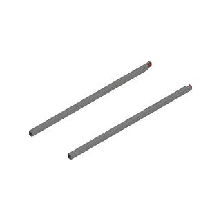 Reling podłużny MERIVOBOX ,  dł.=600 mm,  lewy/prawy+szary indium mat*P/U:     44 (ZR4.600RS.E)   BLUM
