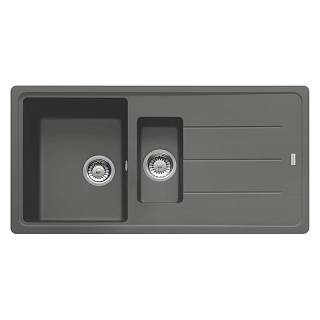 Zlewozmywak wbudowywany Fragranit+ Basis BFG 651-97 Kamienny Szary Franke 114.0676.274
