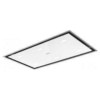 Okap sufitowy Maris FCMA 90 C WHG A Stal szalchetna / Białe szkło Franke 350.0679.879
