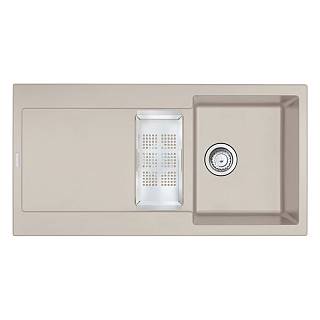 Zlewozmywak wbudowywany Fragranit+ Maris MRG 651-97 Orzechowy Franke 114.0675.992