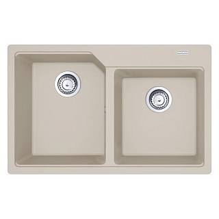 Zlewozmywak wbudowywany Fragranit+ Urban UBG 620-36-33  Orzechowy Franke 114.0687.306