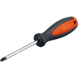śrubokręt Bit krzyżakowy PZ wielkość 2 dł. całkowita (z łbem)=210 mm+pomarańczowe*P/U: 20 (SR-DREH PZD2 100 BLUM OR) BLUM