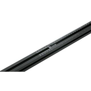 Liniał z ustawianym punktem "zero" do PRO-CENTER 1 szt. Skala 0 do 850 mm+czarna E6/C35*P/U: 1 (MZL.2010 LINEAL U C35) BLUM