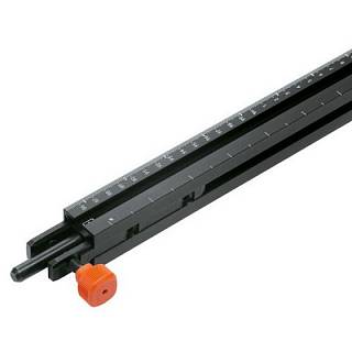 Liniał przedłużający do PRO-CENTER lew. Skala 850 mm do 2550 mm+czarna E6/C35*P/U: 1 (MZL.2090.03LINEAL L C35) BLUM