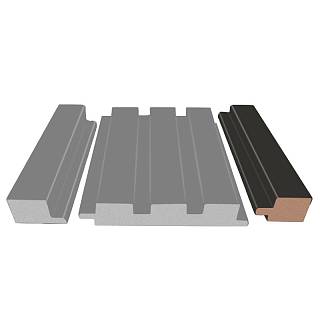 Zaślepka panelu AGT LB-3771-B 369 Dąb niemiecki 2800х35х18mm