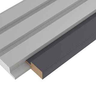 Zaślepka panelu  AGT LB-3771-B 3023 Ciemnoszary supramat 2800х38х18mm