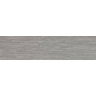 F765 Obrzeża ABS Metal srebrnoszary szczotkowany ST20 43x0, 8mm (75 m.b.) EGGER