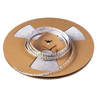 Taśma LED-2835 SMD,  120 Diod/m,  9, 6W,  24V,  IP20,  światło białe ciepłe,  3000К