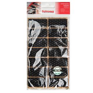 Samoprzylepne podkładki filcowe antypoślizgowe Folmag 20x44 czarny (14 szt)