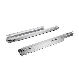 Prowadnice dolnego montażu Actro YOU z pełnym wysuwem i dociągiem,  L=500 mm,  40 kg,  komplet V2.0
