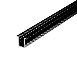 Profil do taśmy LED,  SLIM,  L=3m,  aluminium,  anodowany na czarno