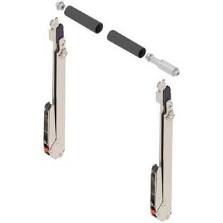 AVENTOS HL top do frontów nad korpusem,  podnośnik (zestaw),  wys. korpusu=480-580 mm,  symetryczny+niklowany*P/U: 1 (22L3900) BLUM