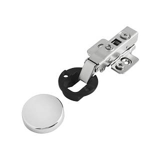Zawias do szkła,  Clip-On,  105°,  nakładany,  3D Muller profi line