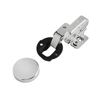 Zawias do szkła,  Clip-On,  105°,  wewnętrzny,  3D Muller profi line