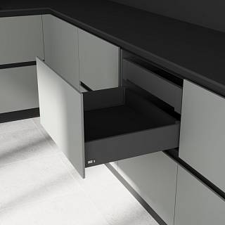 Komplet szuflad Muller Box profi line 3D L=350 Н=95 Antracyt