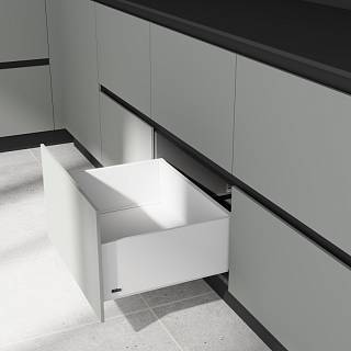Komplet szuflad Muller Box profi line 3D L=400 Н=178 Biały