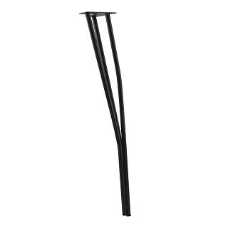 Noga meblowa HAIRPIN Leg Slant h71cm,  czarny