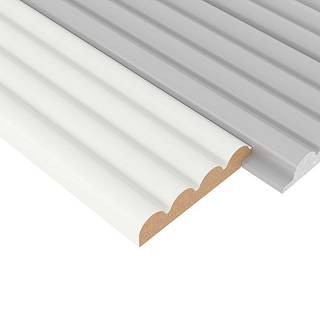 Zaślepka panelu AGT LB-2200-A 231 Biały PE 2800х92х18mm