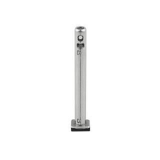 Podpora REKORD H=108 mm,  boczna,  korpus od 18 mm/ wiercenie Ø12 mm L110 mm / wysokość regulowanego otworu 100 mm/ 400 kg,  Italiana Ferramenta