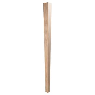 Noga drewniana Dzhuliya,  jesion bez powłoki,  H=710 mm, 