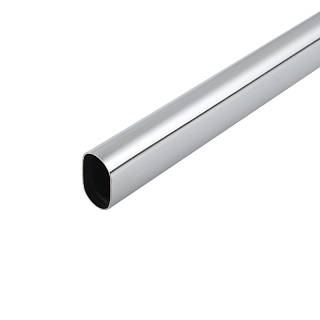 Drążek meblowy owalny 30х15 L=3000mm chrom (m.b)