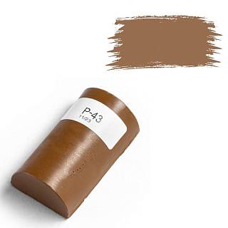 Wosk miekki P43 Dąb rustykalny - sztabka: 17g / 4, 7cm
