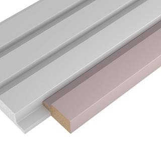 Zaślepka panelu AGT LB-3771-B 3016 Daisy różowy supramat 2800х35х18mm