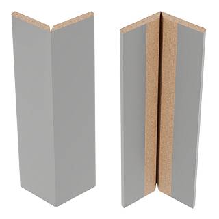 Profil MDF 2002 3021 Lód szary supramat 2800x48x3mm