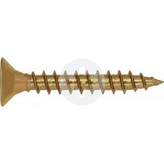 Wkręt 4, 0х13mm,  ocynk żółty