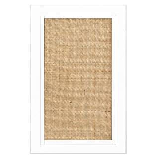 Front z rattanu z plecionką choinka w ramie z MDF,  bez powłoki,  19-22 mm.