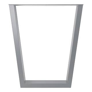 Podstawa do stołu V,  600x80mm,  h = 725mm,  szary Ral 9006 (Muar)