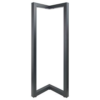 Podstawa do stołu VV bar,  400x242mm,  h = 1100mm,  antracyt Ral 7016 (Muar)