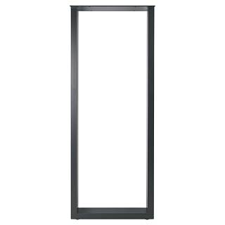 Podpora do stołu O bar,  400x60 mm,  h = 1100 mm,  antracyt Ral 7016 (Muar)