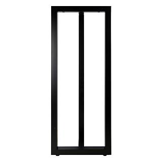 Podstawa do stołu T bar,  400x200mm,  h = 1100mm,  czarny Ral 9005 (Muar)