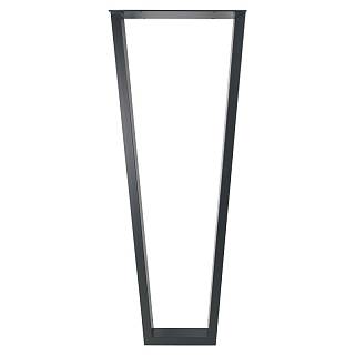 Podstawa do stołu V bar,  400x60mm,  h = 1100mm,  antracyt Ral 7016 (Muar)