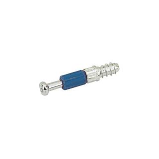 Trzpień wkręcany Twister DU262 T,  24, 5 mm,  połysk,  kolor niebieski (9047854) Hettich