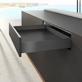 AvanTech YOU Zestaw boków H=101,  L=500mm,  antracyt (9353426) Hettich