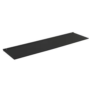 Półka Cosma USEIT,  480 mm,  czarny szczotkowany