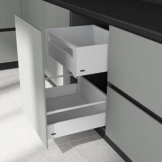 Komplet szuflady wewnętrznej Muller Box profi line 3D L=400 Н=178 Biały