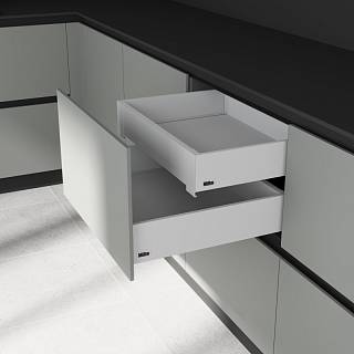 Komplet szuflady wewnętrznej Muller Box profi line 3D L=400 Н=95 Biały