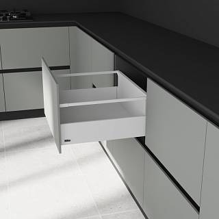 Komplet szuflady Muller Box profi line 3D L=500 Н=178 (+1 reling) Biały