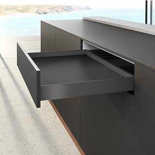 AvanTech YOU Zestaw boków h H=77,  L=450mm,  antracyt (9353418) Hettich