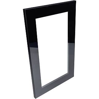 Profil ramy aluminiowej AluFlex czarny szczotkowany