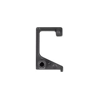 Zaślepka pod kątem 90° otwarta do uchwytu Marella M 16029.1 antracyt metalik,  18 mm