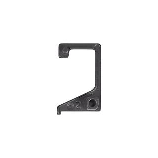 Zaślepka pod kątem 90° otwarta do uchwytu Marella M 16029.2 antracyt metalik,  18 mm
